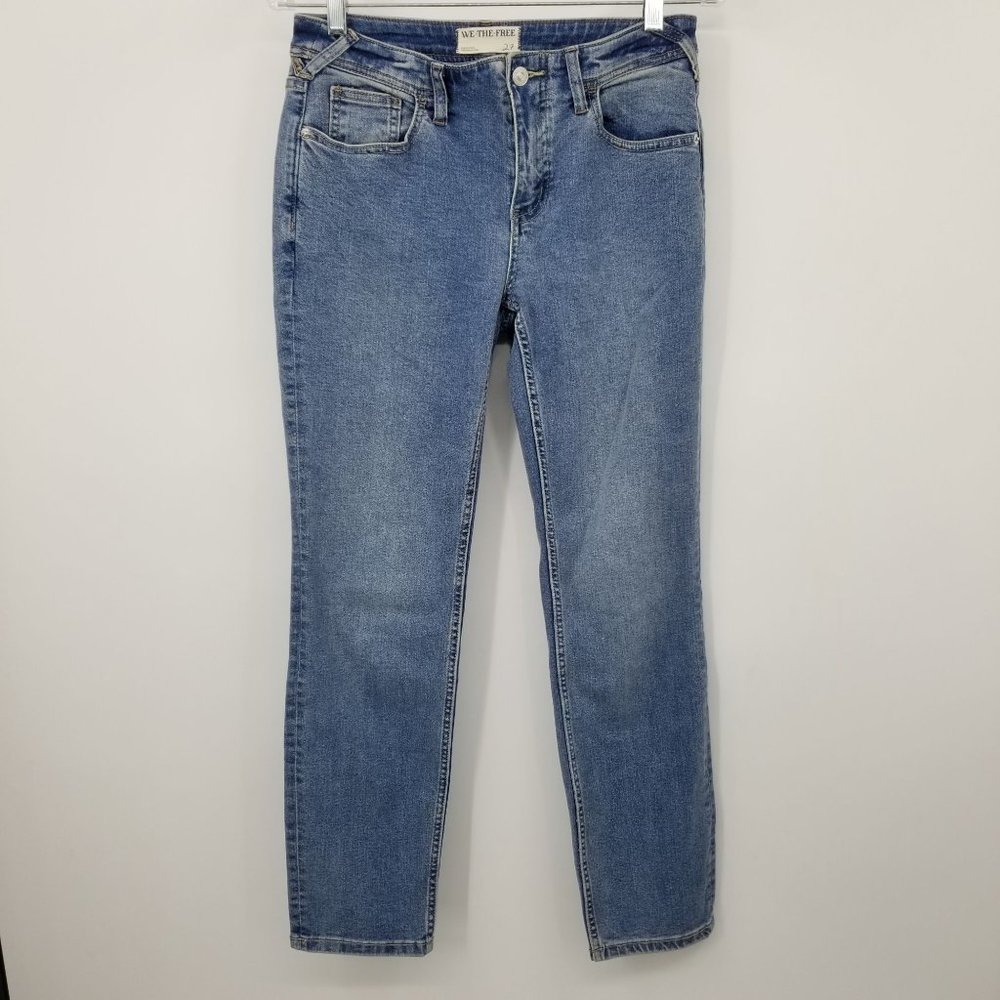 We‎ The Free Free People Women's Denim Slim Leg Jeans Size 27
